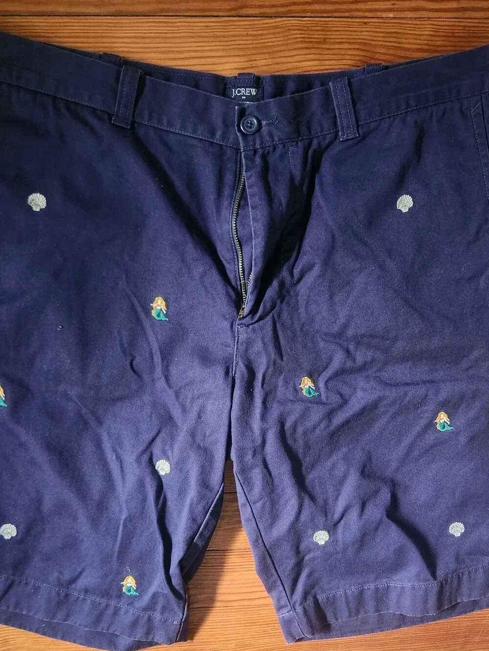 J. Crew Men's Mermaid Shell Shorts Sz. 38